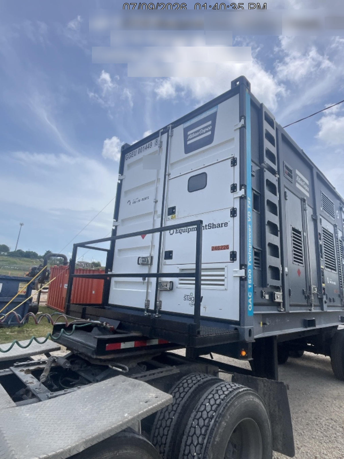 2022 ATLAS COPCO QAC 1500