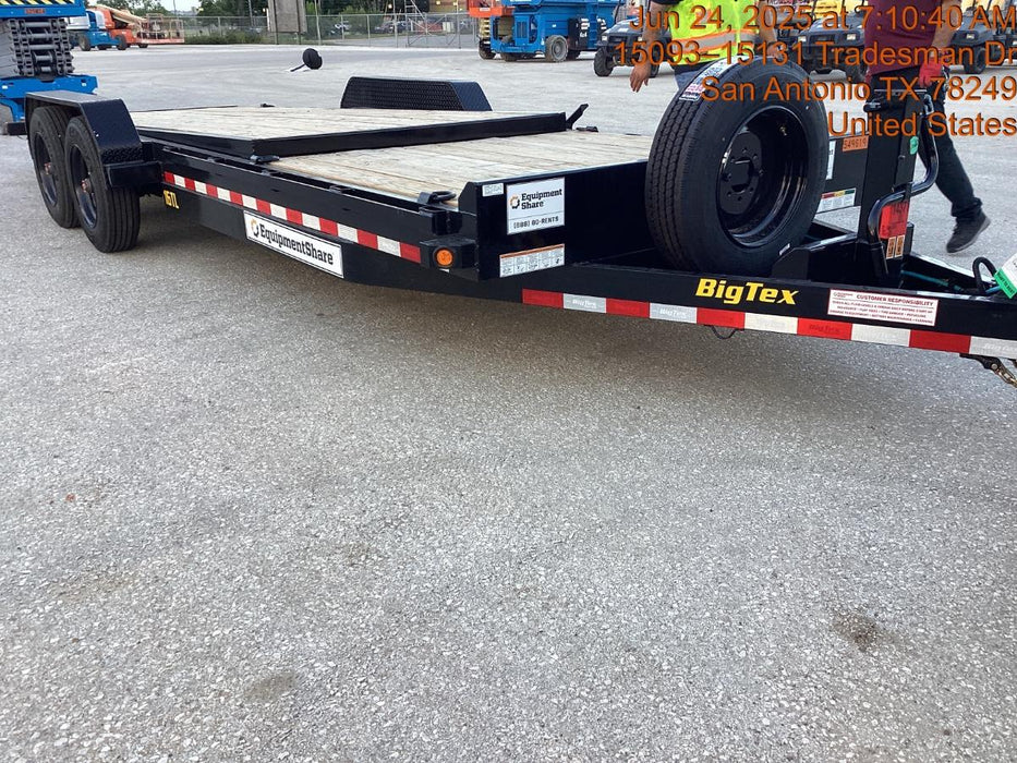 2025 BIG TEX TRAILER 16TL-22BK