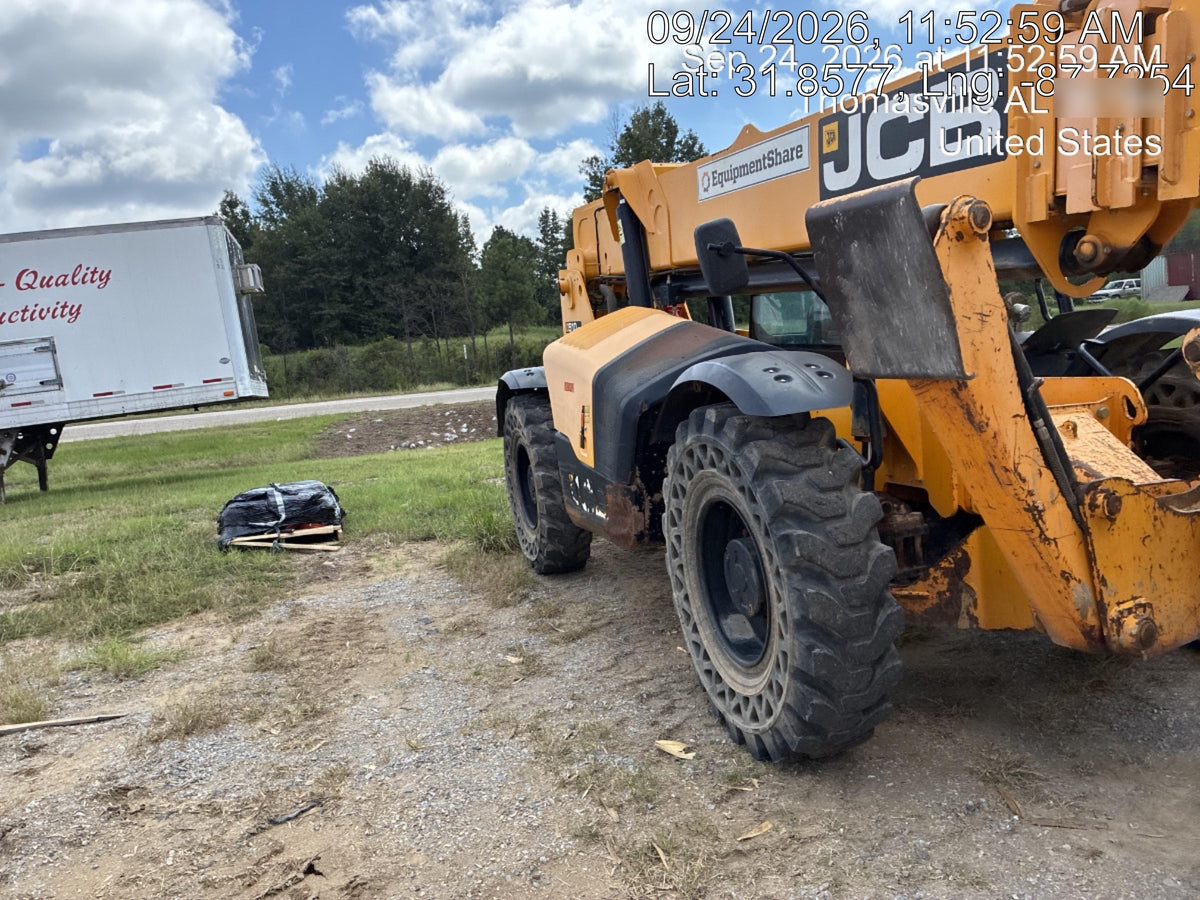 2020 JCB 510-56 Canopy, Solid Tires, Work Lights, Beacon, Aux Hydraulics, Back up Alarm, Lifting Eye, ES Decals