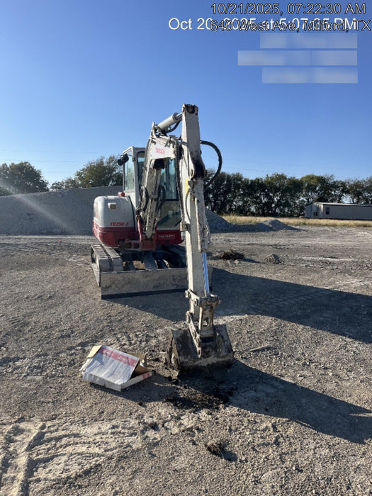 2020 Takeuchi TB250-2C Cab/Heat/Air, Rubber Tracks, Manual TAG QC