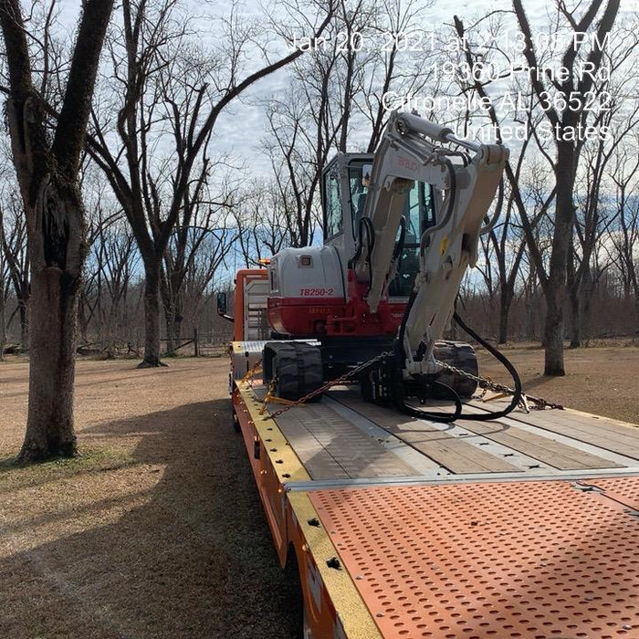 2020 Takeuchi TB250-2C Cab/Heat/Air, Rubber Tracks, Manual TAG QC