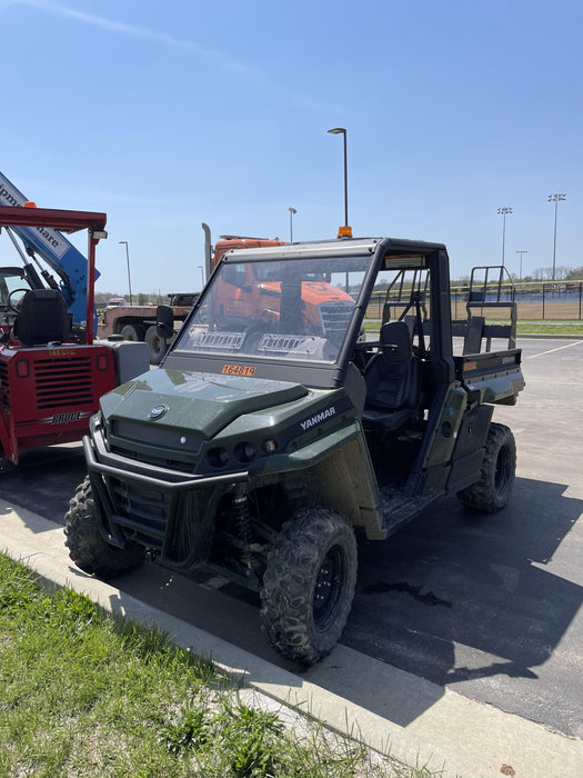 2021 Yanmar YU1000 Canopy, Steel Wheel, Poly WindShield, Beacon, Backup Alarm