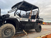 2022 Kawasaki Mule PRO-DXT Standard Options, Backup Alarm, Beacon, Plastic Hard Top, Poly Windshield, Horn Kit