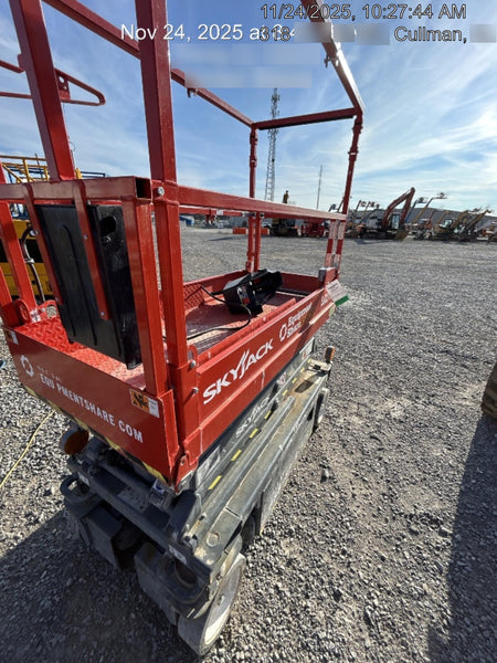 2024 Skyjack SJ3219 Electric Drive, Sld NM Tires, DBcns, RFRails, Power to Platform, T3 + Access Control