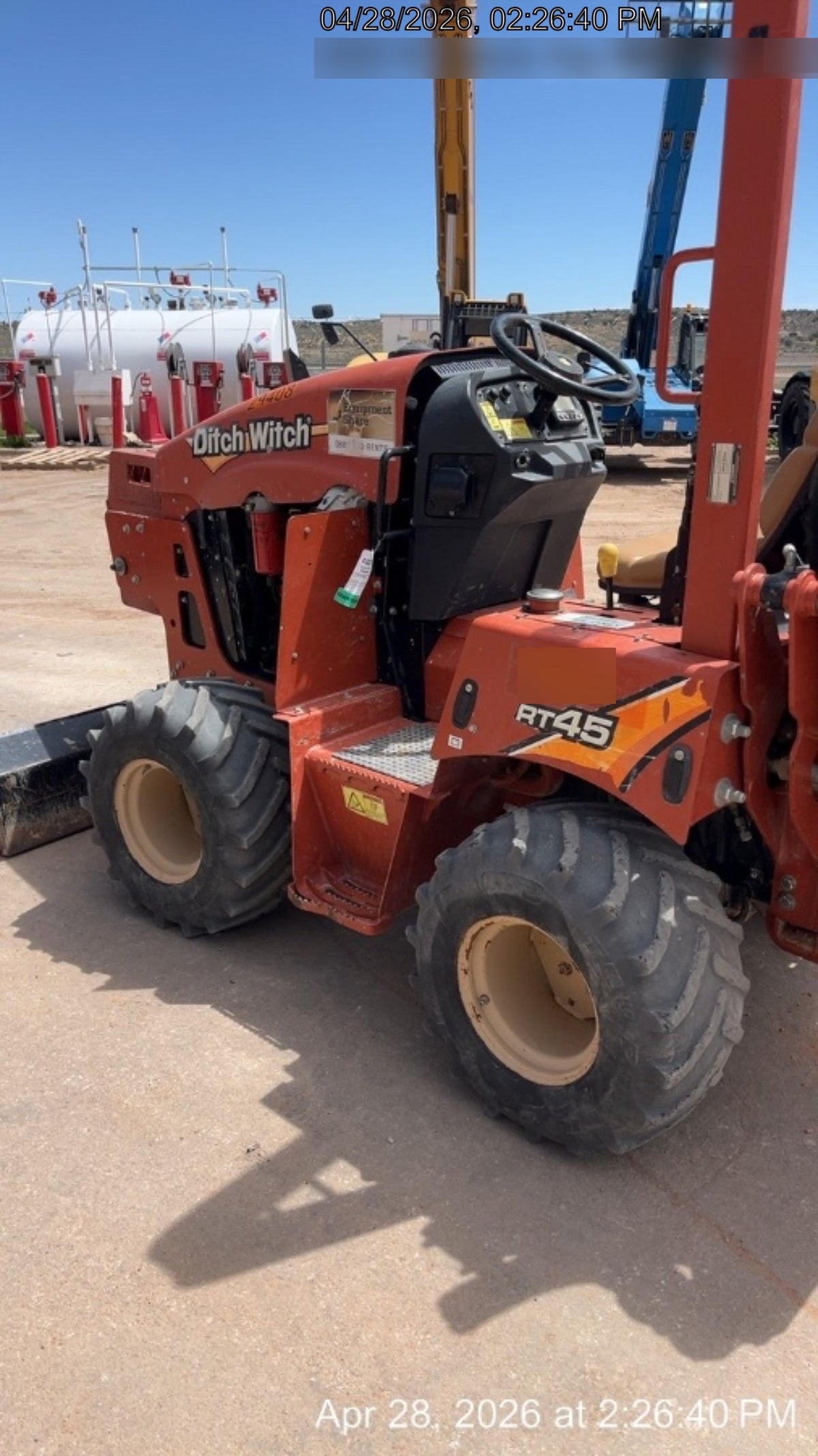 2019 DITCH WITCH RT45A