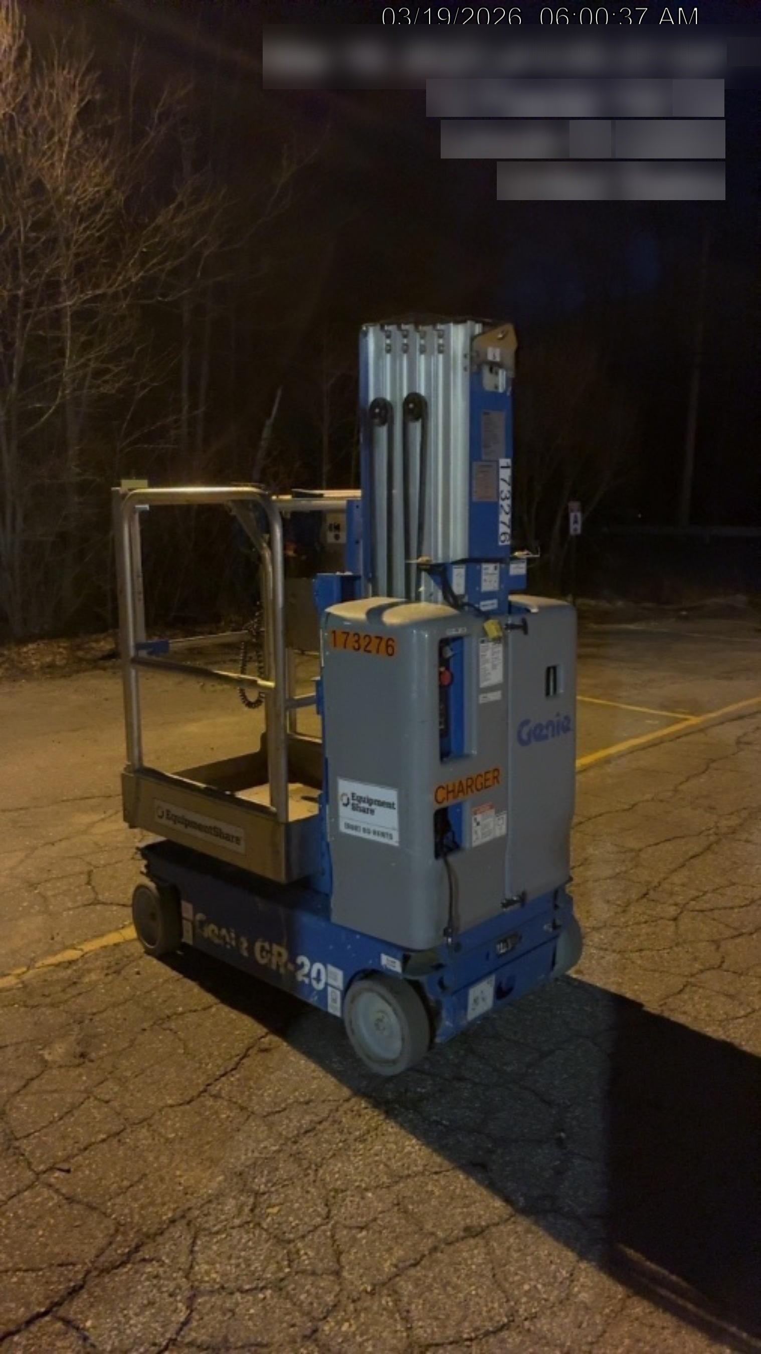 2021 GENIE GR-20