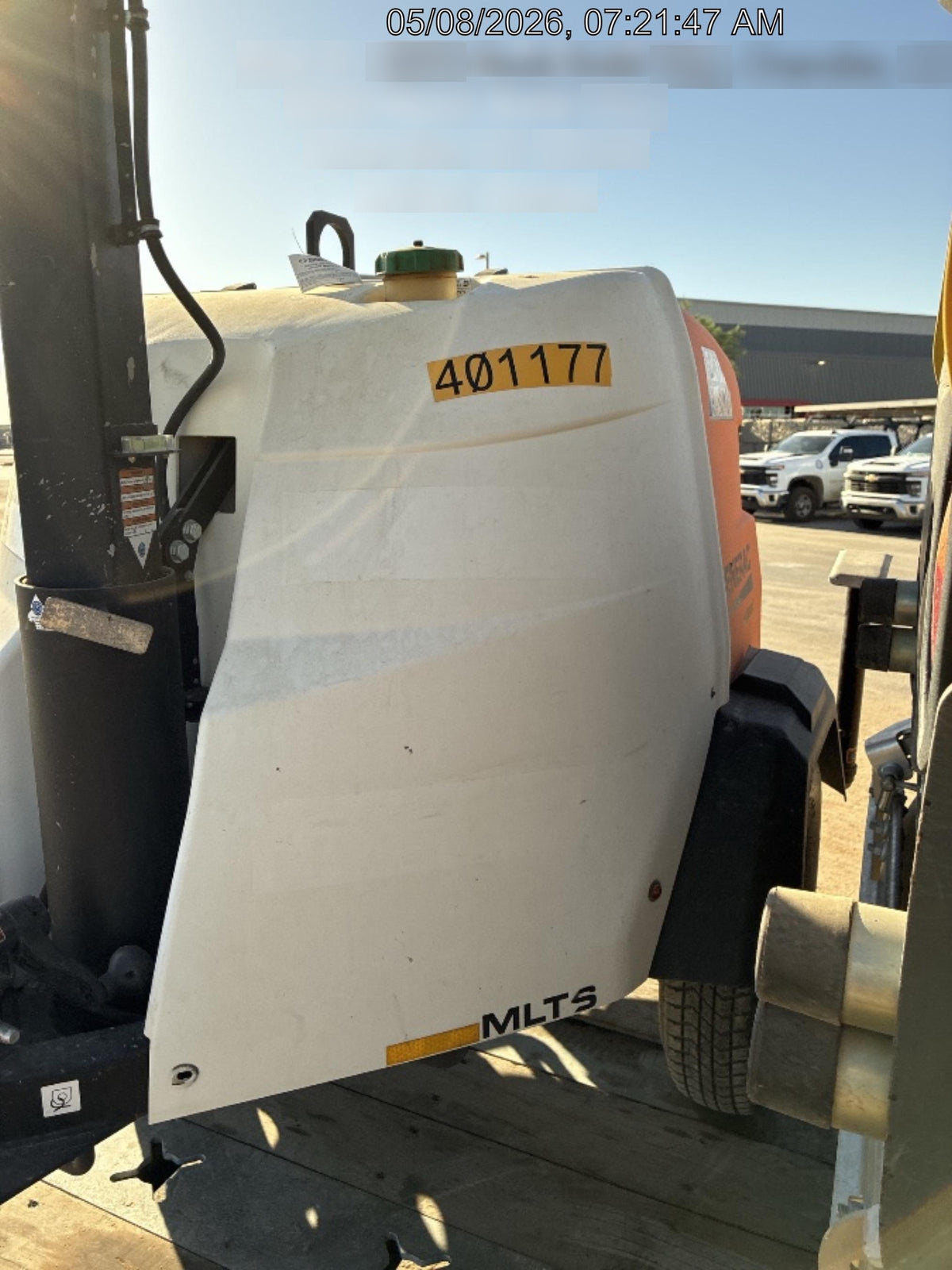 2024 Generac MLT2 Diesel, Flex Switch 120V Input, Powerzone Controller, 
(4) 320W LED Lights, 4kW Generator, 39.9 Gal Fuel Tank, 2" Ball, T3