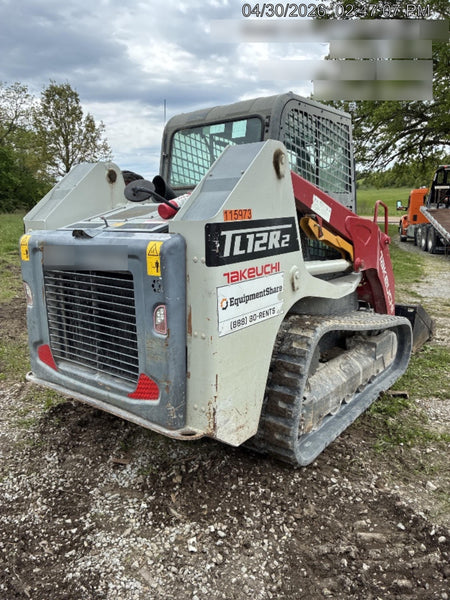 2020 Takeuchi TL12R2-CRR Cab/Heat/Air, Hydraulic QC, Ride Control