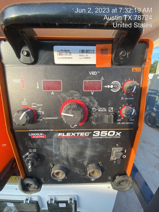 2021 LINCOLN ELECTRIC FLEXTEC 350X