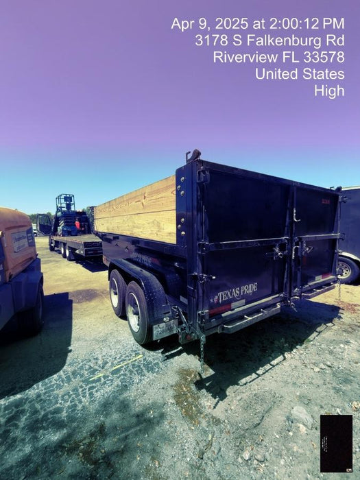 2025 TEXAS PRIDE TRAILERS DT714416KBP