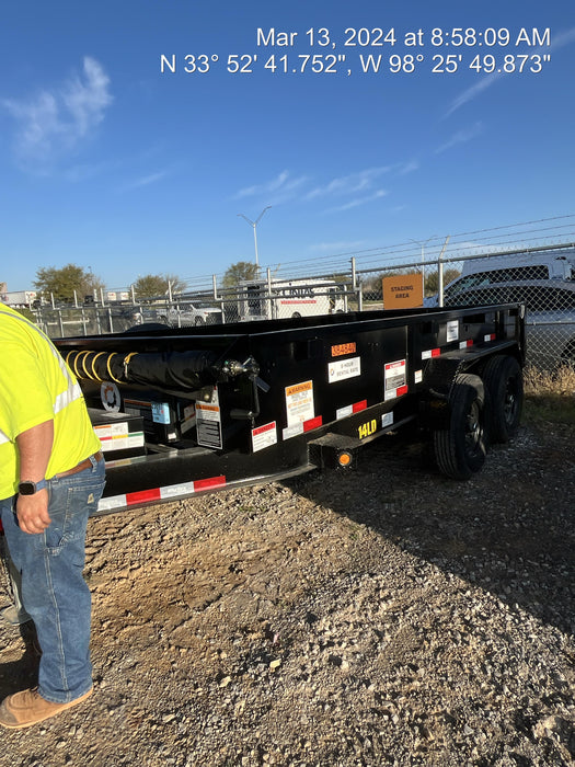 2024 BIG TEX TRAILER 14LD-14BK