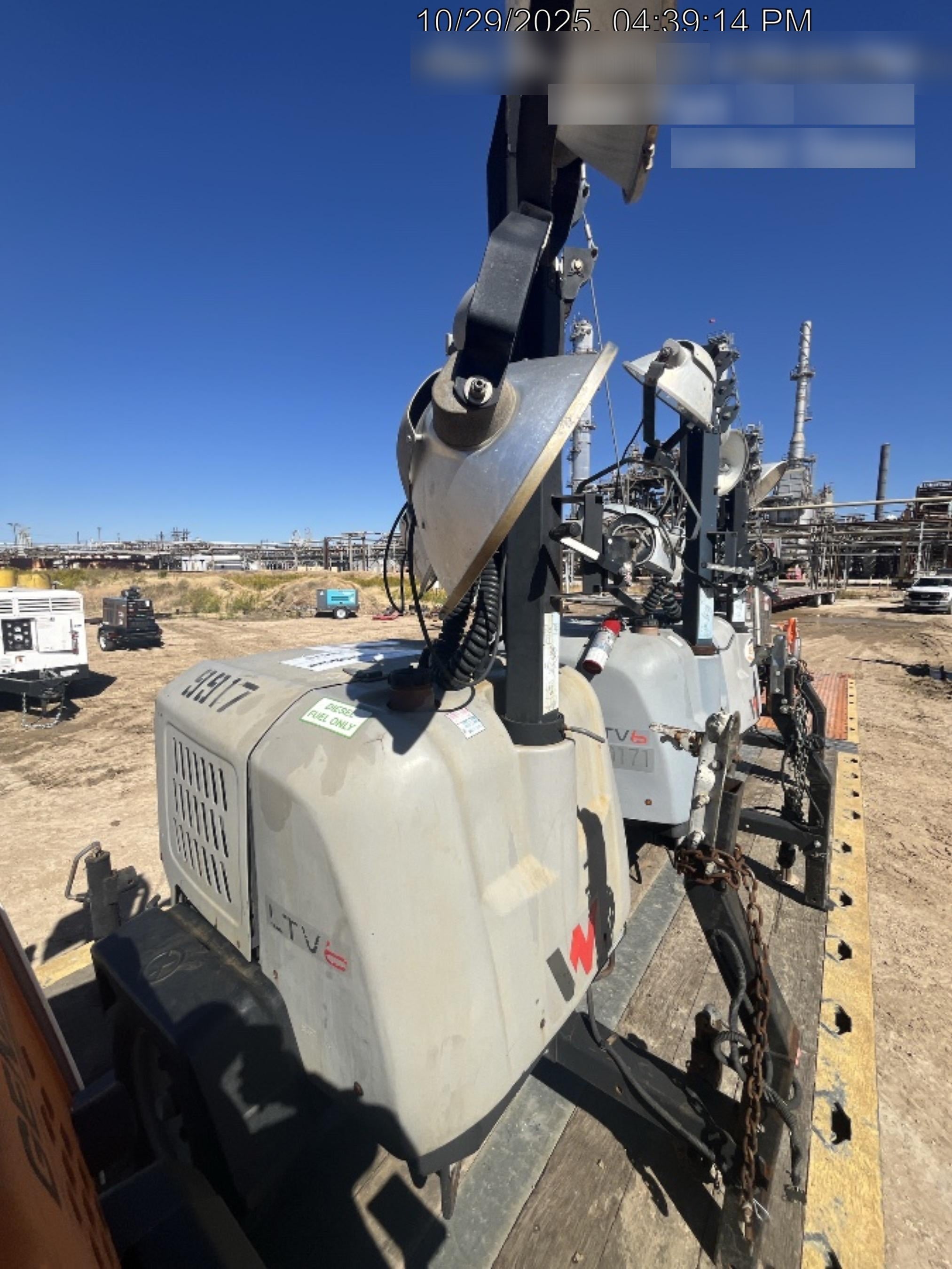 Wacker Neuson LTV6K-MH Wacker Neuson LTV6K Towable Light Tower