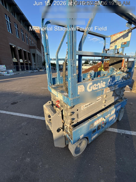 2018 Genie GS-1930 Genie GS-1930 w/Fixed Rail, Chain Entry