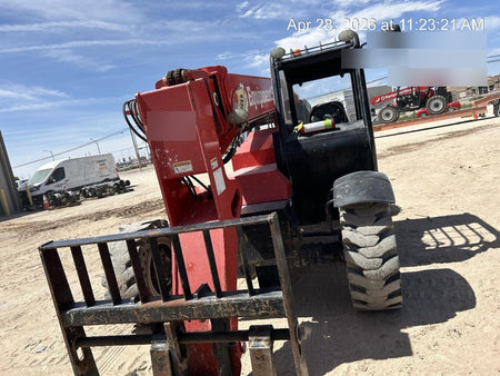 2019 Manitou MTA6034 Canopy, LED Work Lights, Solid Tires, Beacon, Auxiliary Hydraulics 48" Carriage and 48" Forks