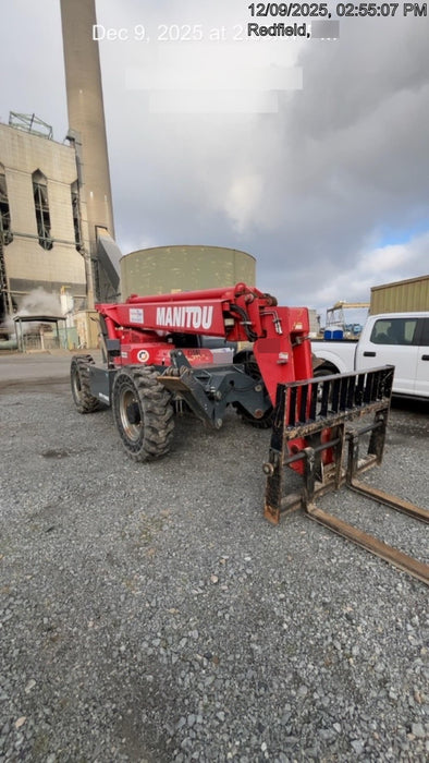 2018 Manitou MTA10055 MTA10055 - 74 HP T4, Canopy, Worklights/Strobe, Beacon, 66" Carriage, 60" Forks, Solid Tires, Lift Hook, Aux Hydraulics