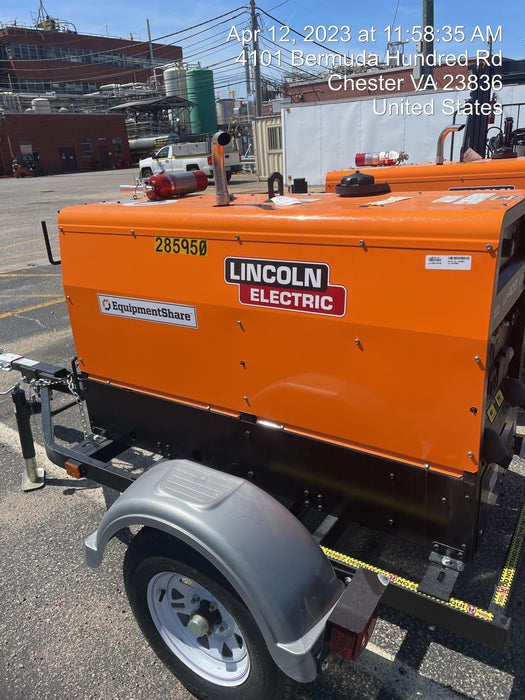 2022 Lincoln Electric LE400 Kubota V1505, Trlr, Cable Rack, Light Kit, ES Decals, T3