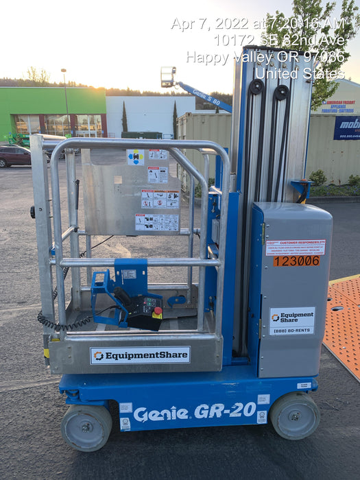 2020 GENIE GR-20