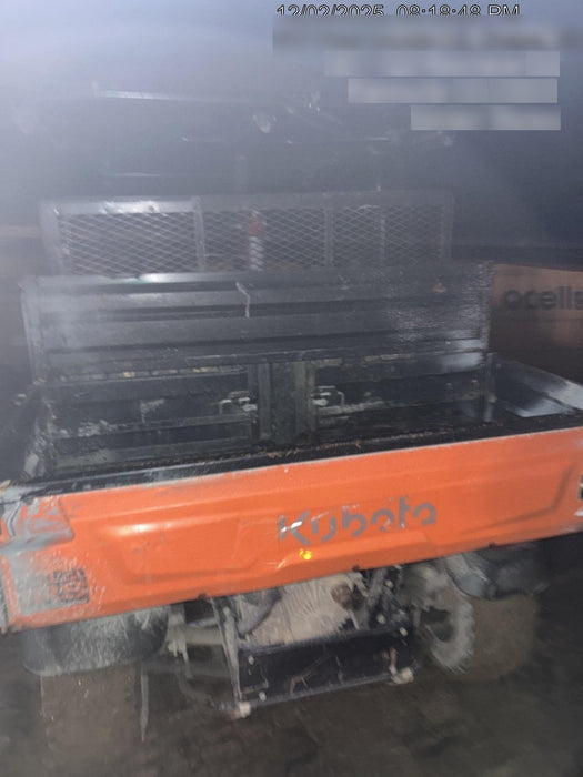 2021 Kubota RTV-X1140W-H Plastic Canopy, Windshield Acrylic Clear, LED Strobe Light, Wire Harness Kit, Back up Alarm