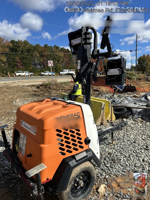 2023 Generac MLT2 Diesel, Flex Switch 120V Input, Powerzone Controller, 
(4) 320W LED Lights, 4kW Generator, 39.9 Gal Fuel Tank, 2" Ball, T3