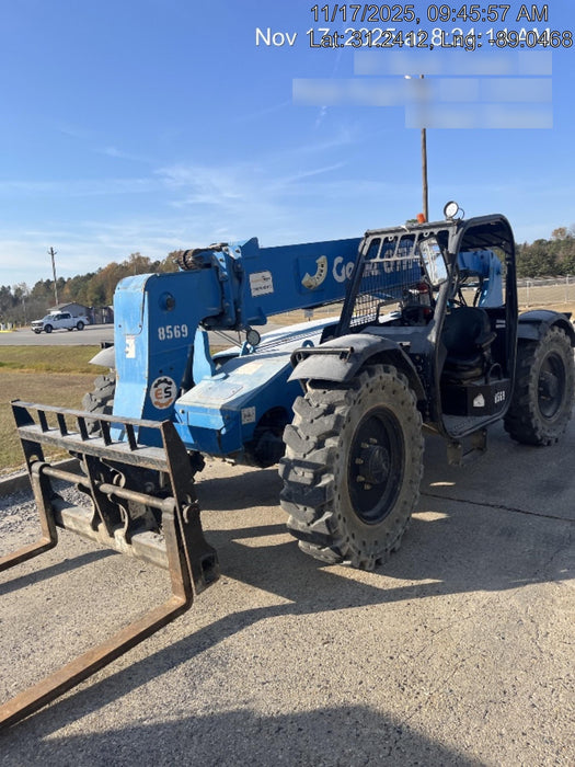 2018 Genie GTH-636 Genie GTH-636 w/Open ROPS, Solid Tires, Work Light/Beacon, 48" Carriage and Forks