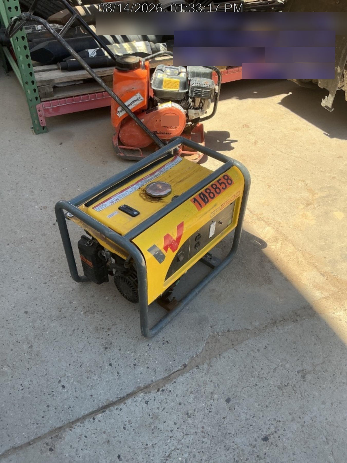 2020 WACKER NEUSON GP2500A