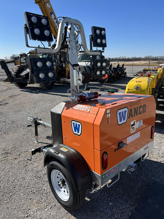 2024 Wanco WLTT-4MM4K Diesel, Mitsubishi L2E, 9.0HP @1800 rpm, Deep Sea Controller, Shore Power Plug, Auto Start, (4) 350W LED Floodlights, 4kW Generator, 60 Gal Fuel Tank, 2" Ball, T3