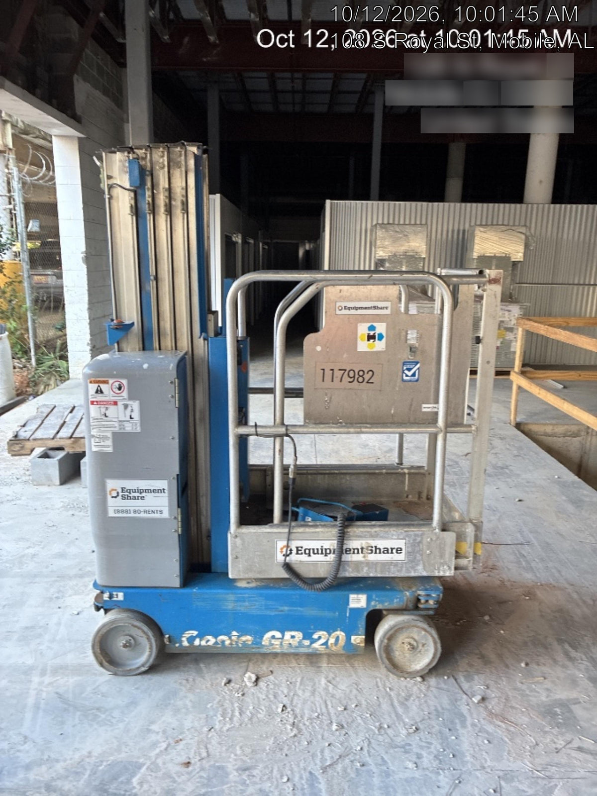 2020 GENIE GR-20