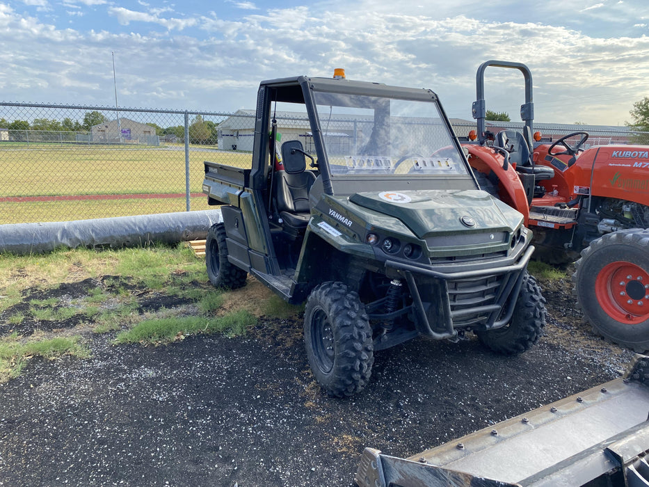 2021 Yanmar YU1000 Canopy, Steel Wheel, Poly WindShield, Beacon, Backup Alarm