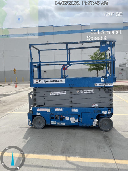 2018 Genie GS-3232 Genie GS3232 Lift w/Folding Rails and Swing Gate