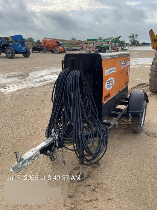 2021 Lincoln Electric Vantage 322 Vantage 322 Ready Pak 3 w/ Telematics & Decals, ORANGE (includes trailer, cable rack, fender light kit)