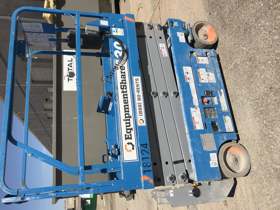 2018 Genie GS-1930 Genie GS-1930 w/Fixed Rail, Chain Entry