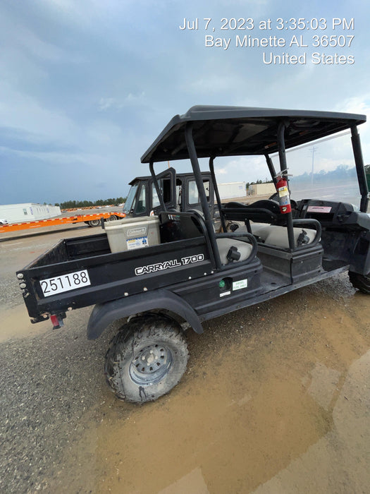 2023 Club Car CA1700D Canopy, Diesel, 4 Passenger