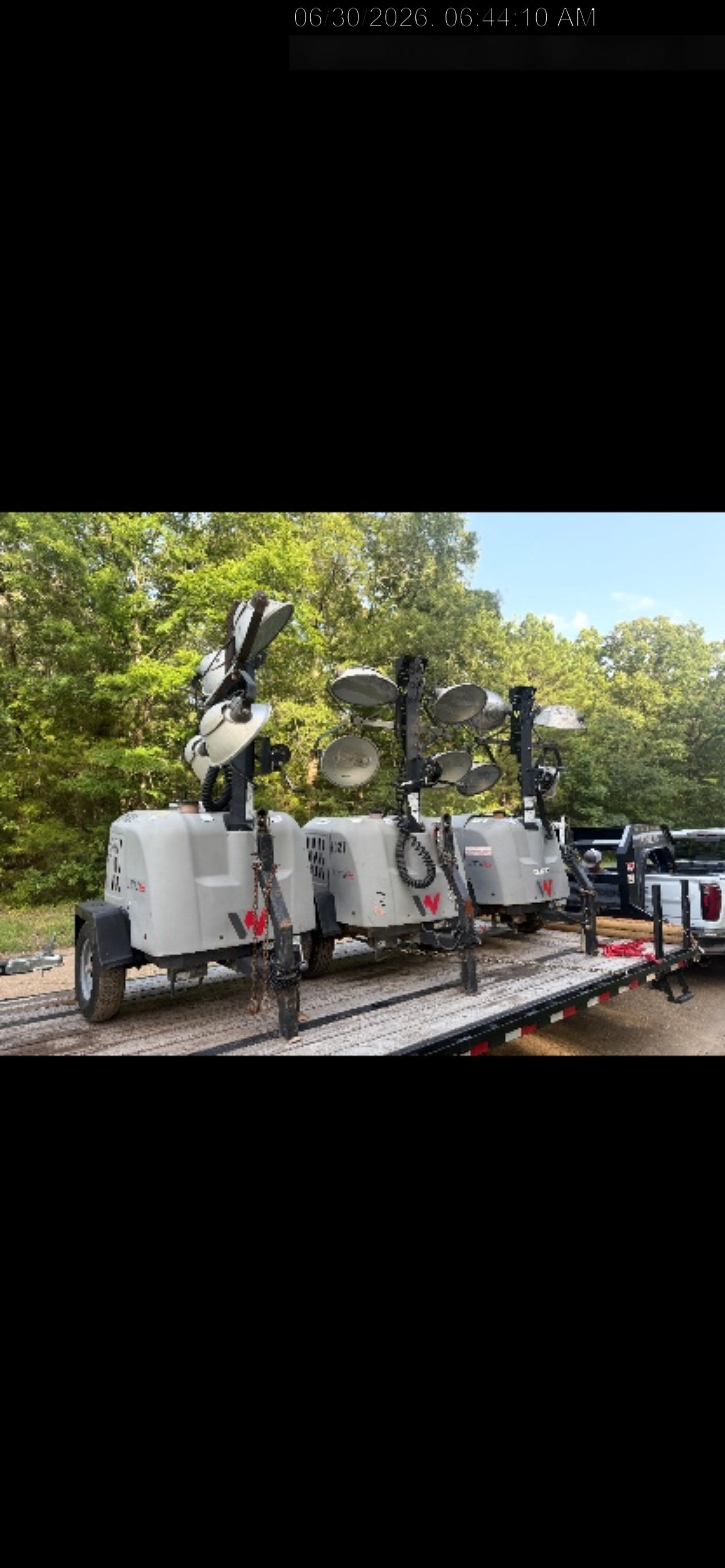 Wacker Neuson LTV6K-MH Wacker Neuson LTV6K Light Tower w/Kubota Engine