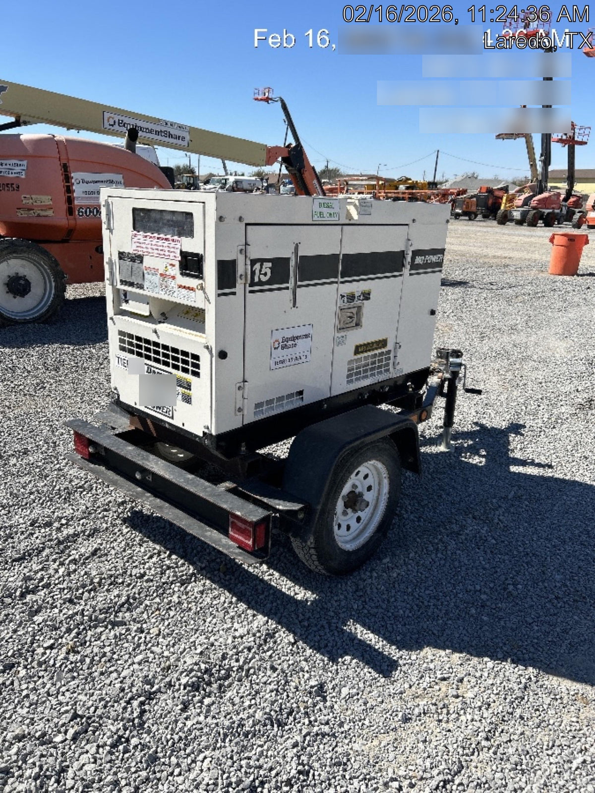 2022 MULTIQUIP DCA15SPXU4F