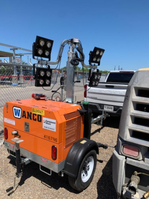 2024 Wanco WLTT-4MM4K Diesel, Deep Sea Controller, Shore Power Plug, Auto Start, (4) 350W LED Floodlights, 4kW Generator, 60 Gal Fuel Tank, 2" Ball, T3