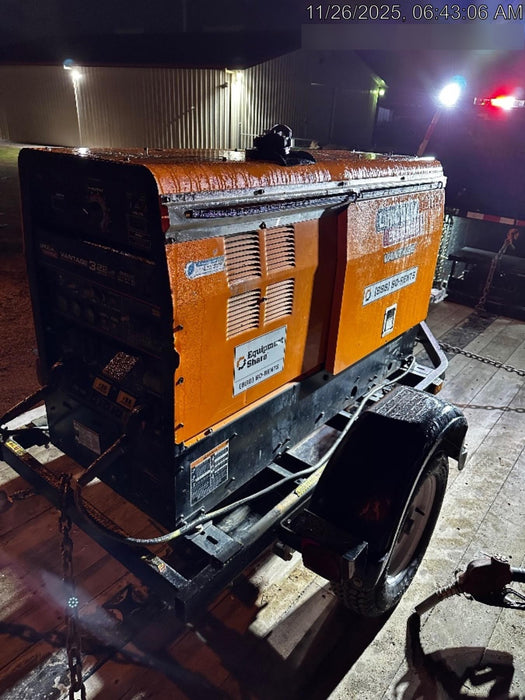 2021 Lincoln Electric Vantage 322 Vantage 322 Ready Pak 3 w/ Decals, ORANGE (includes trailer, cable rack, fender light kit) NO Telematics