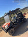 Kubota RTV-X1140W-H 4WD utility cart -LED strobe -Windshield tempered glass -Plastic canopy -Wire harness kit -Backup alarm