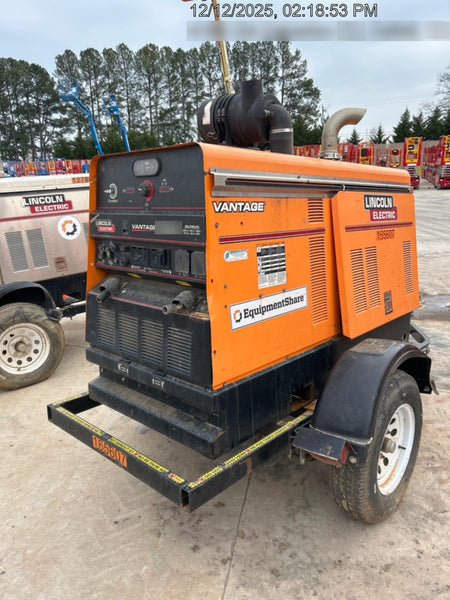 2021 Lincoln Electric Vantage 549X Ready Pak 3, ORANGE (includes trailer, cable rack, fender light kit)