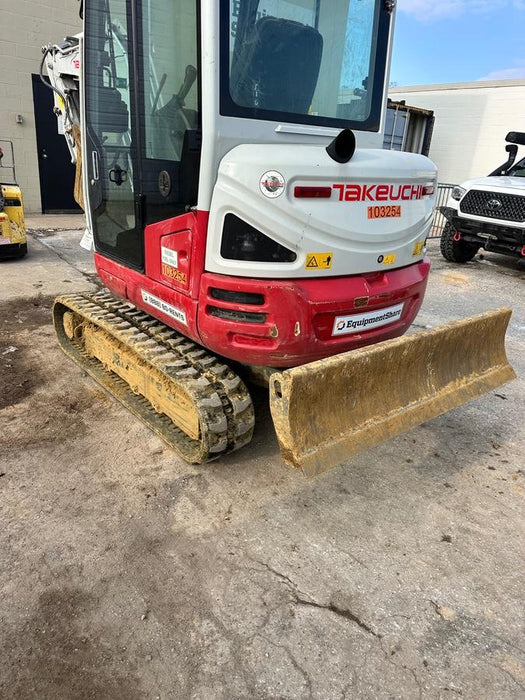 2020 Takeuchi TB235-2CR Cab/Heat/Air, Rubber Tracks, Manual TAG QC