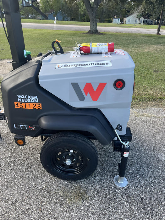 2024 Wacker Neuson LTT4 Diesel, Kohler KDW702, Deep Sea Controller, Auto Start, LED 320W, Bypass Outlet, T3