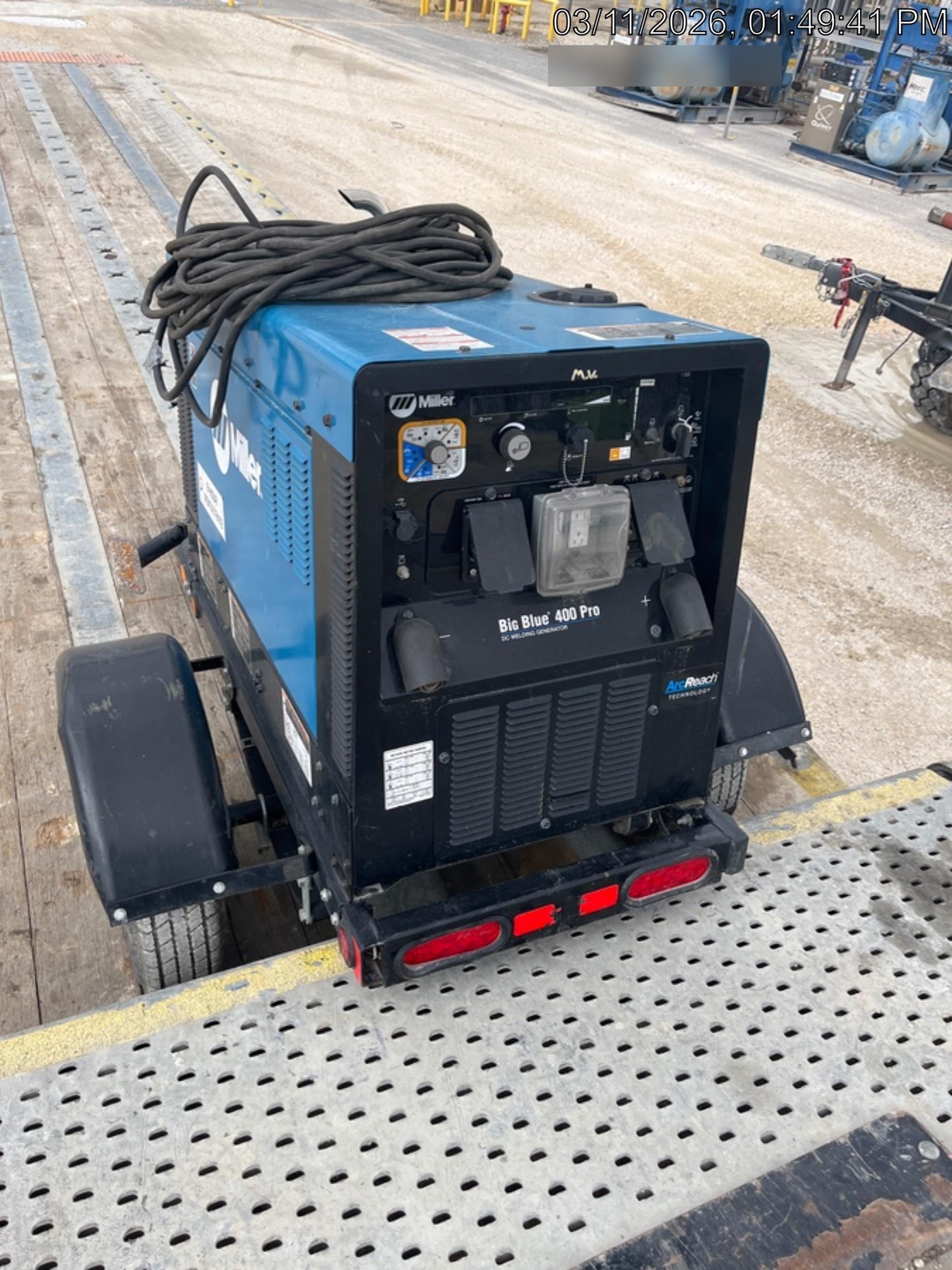 2025 MILLER ELECTRIC BIG BLUE 400