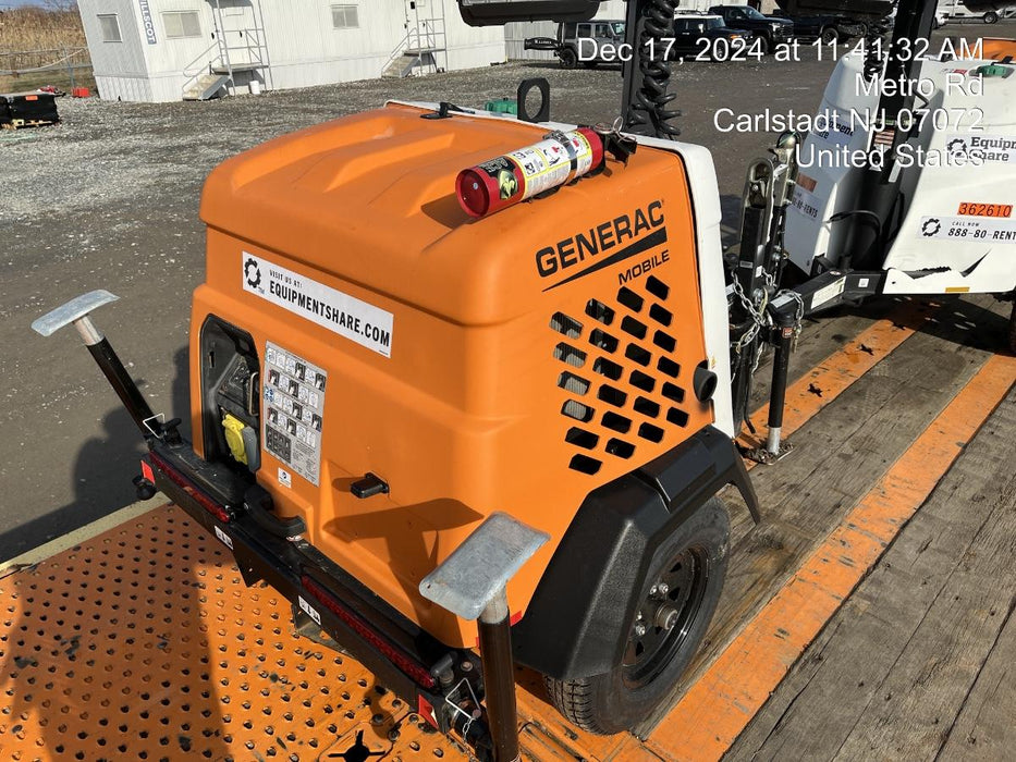 2023 Generac MLT2 Diesel, Flex Switch 120V Input, Powerzone Controller, 
(4) 320W LED Lights, 4kW Generator, 39.9 Gal Fuel Tank, 2" Ball, T3