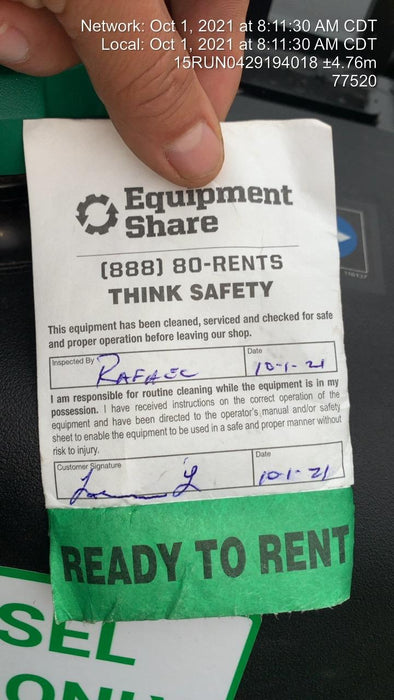 Allmand NLV3GR 3kW Light Plant - LED