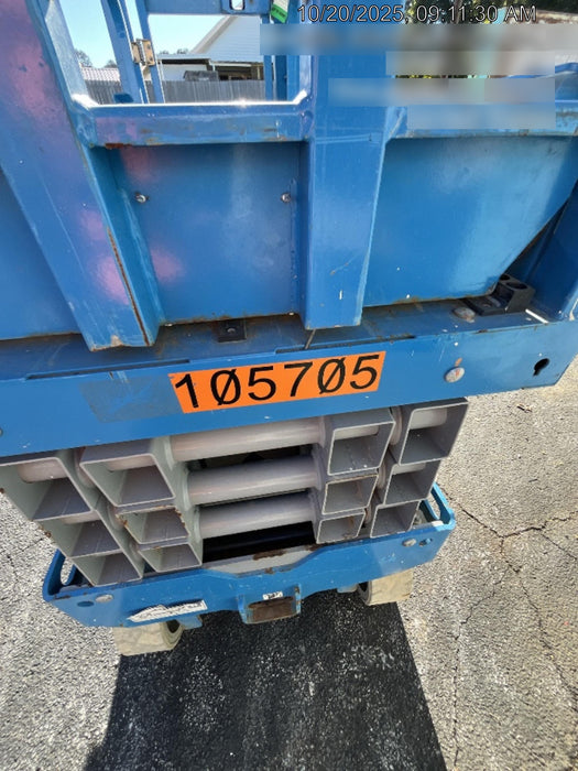 2020 Genie GS-1930 Solid Non Marking Tires, Beacon, Folding rails with half height swing gate