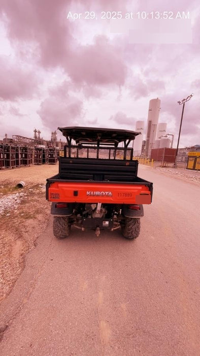 2020 Kubota RTV-X1140W-H 4WD, LED Strobe, Windshield Acrylic Clear, Plastic Canopy, Wire Harness Kit, Backup Alarm