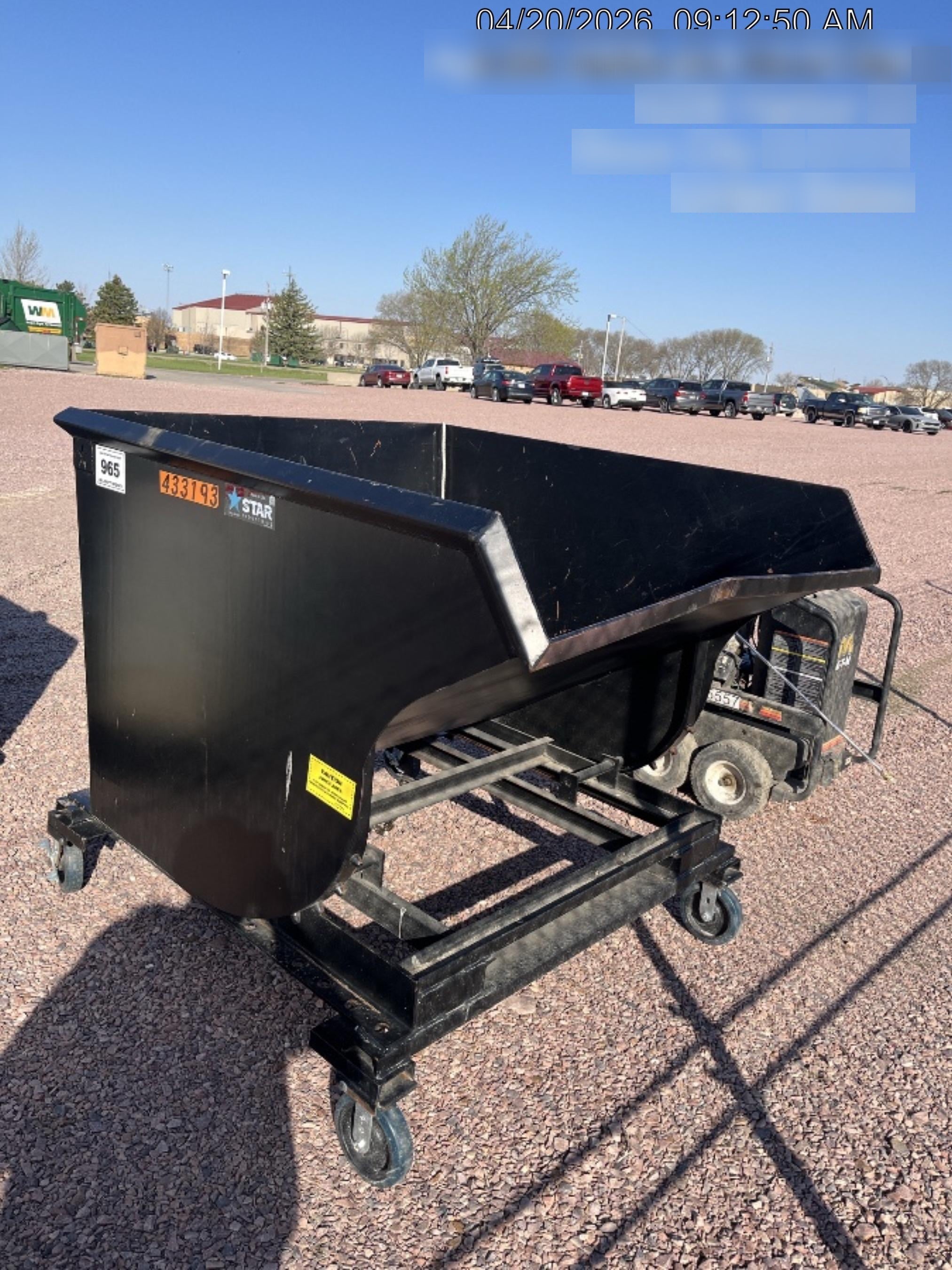 2024 STAR INDUSTRIES M-1820 - Self-Dump Hopper