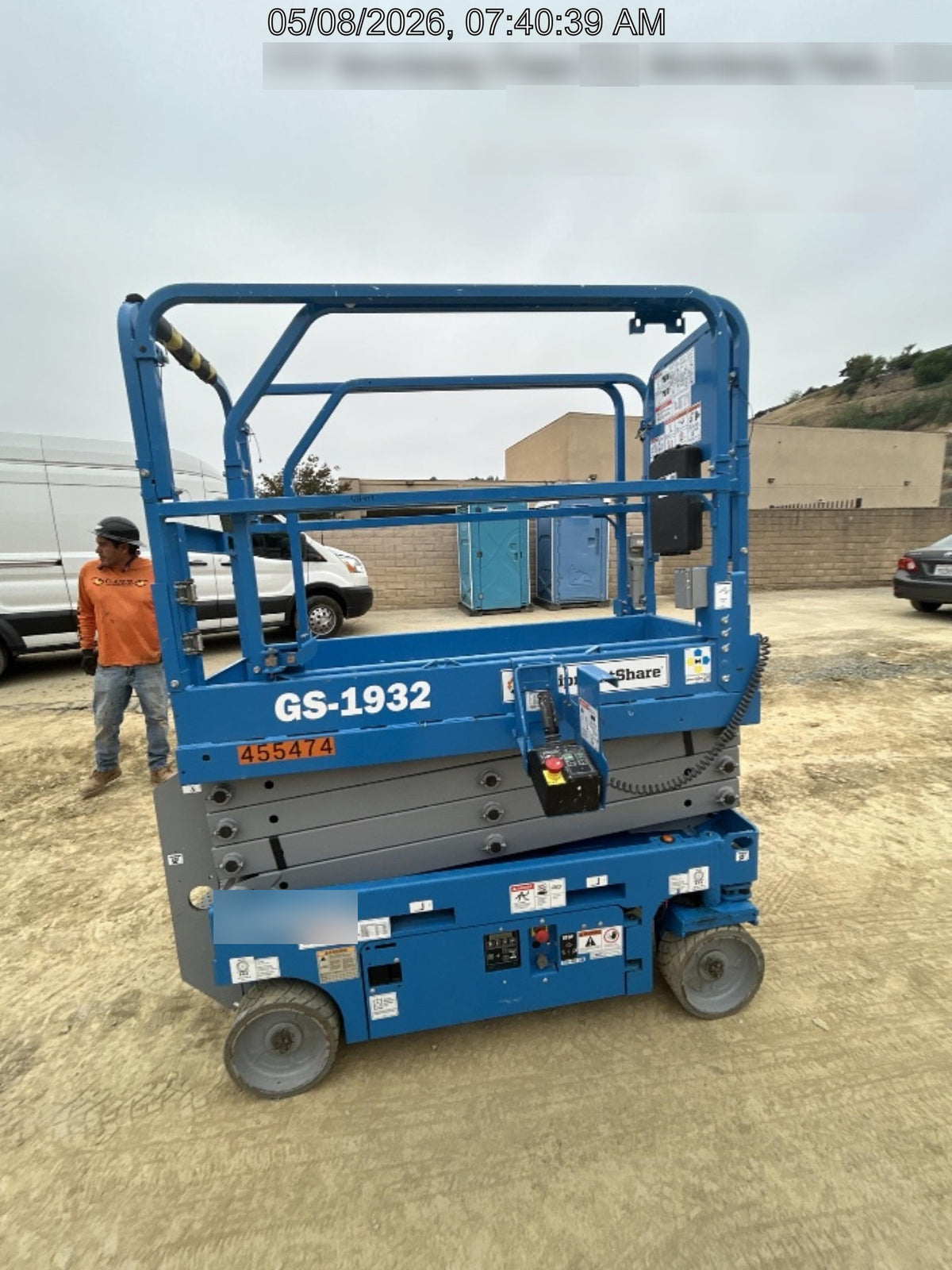 2024 Genie GS-1932 Electric Drive, Sld NM Tires, DBcns, T3 + Access Control