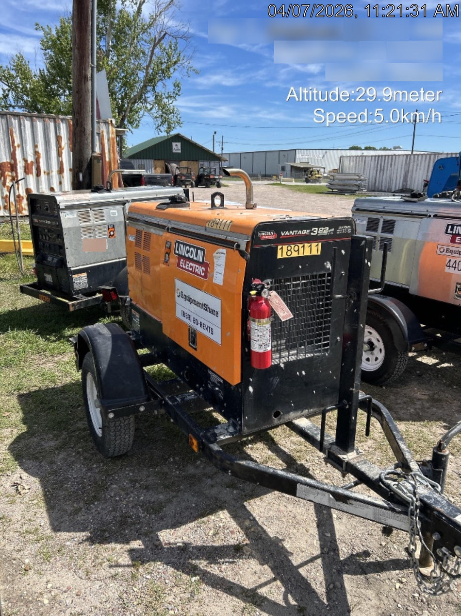 2021 Lincoln Electric Vantage 322 VANTAGE 322 READY-PAK 3