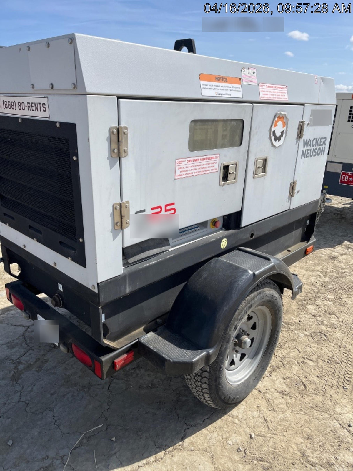 2018 WACKER NEUSON G25