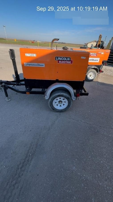 2022 Lincoln Electric LE400 Kubota V1505, Trlr, Cable Rack, Light Kit, ES Decals, T3